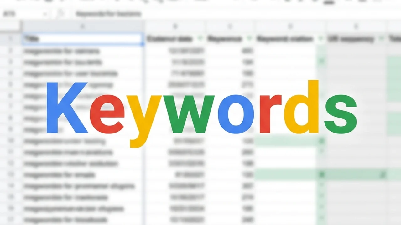 Keyword research: methodology from zero to strategy