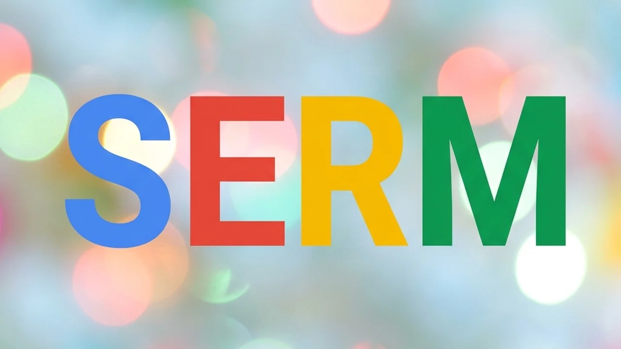 SERM — managing brand reputation in Google search results